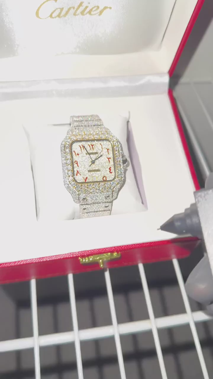 Top Quality C Brand Moissanite watch